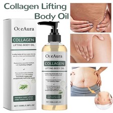 2X 100ml Collagen Firming Lifting Body Oil Skin Tightening Hydrating Massage Oil