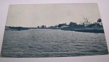 Mt Clemens Michigan--  RPPC -- Sugar Factory --Clinton River-- Posted 1909