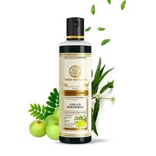 Limpiador/champú limpiador capilar Khadi Natural Ayurvedic Amla and Bhringraj 210 ml
