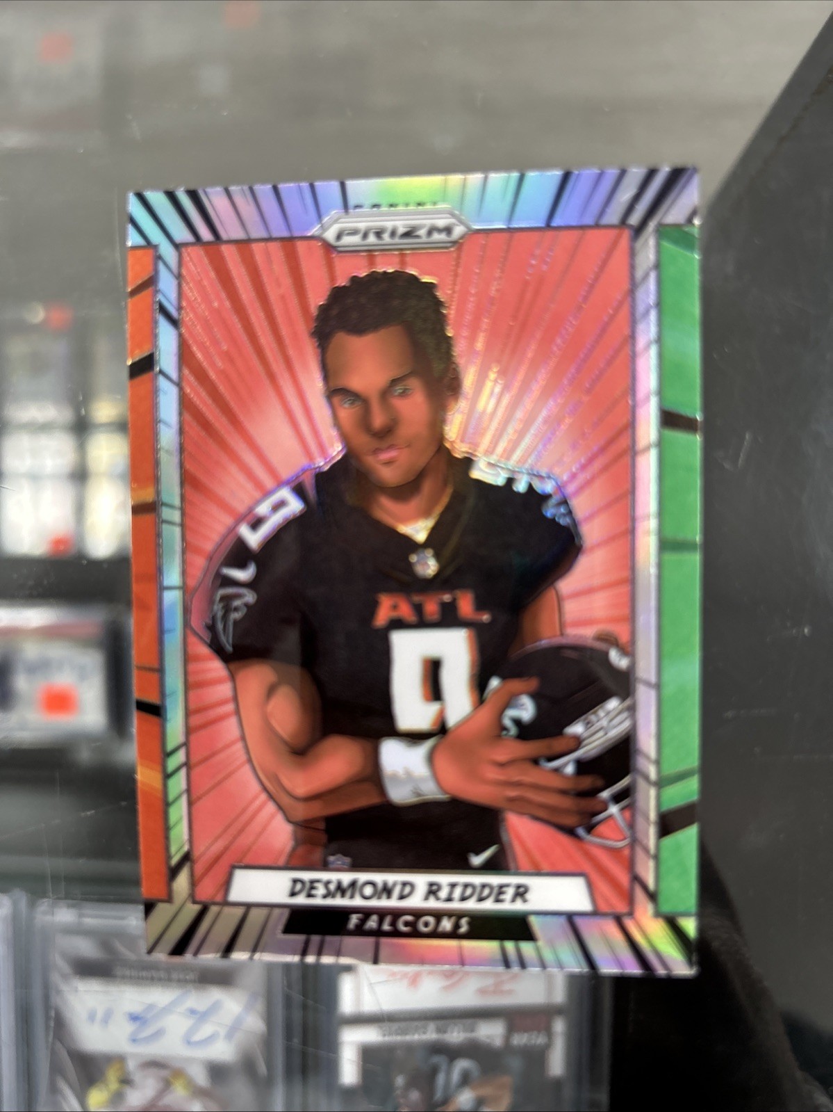 2023 PRIZM MANGA SSP ROOKIE DESMOND RIDDER FALCONS 🔥 Rare Card