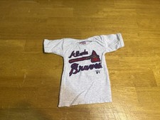 Vintage Baby 1991 Atlanta Braves Baseball Shirt Infant 12 Months Tee USA