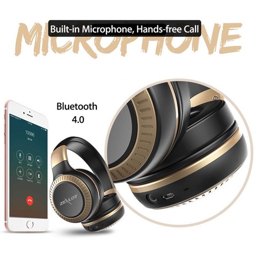 Słuchawki Bluetooth Bezprzewodowy zestaw słuchawkowy Słuchawki stereo z mikrofonem do telefonów komórkowych - Zdjęcie 3 z 27