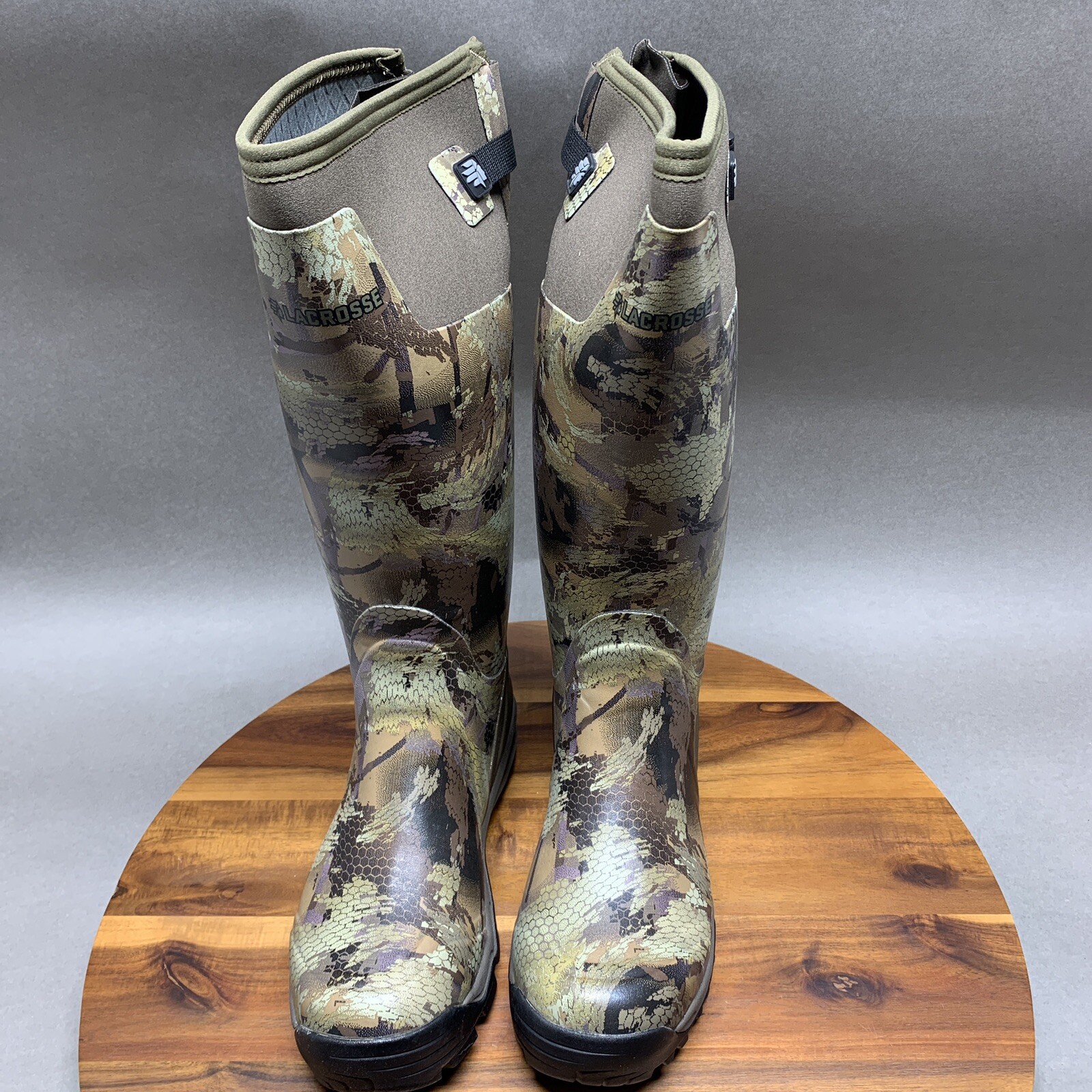 Lacrosse Alphaburly Pro Boots Mens Sz 10 Optifad Marsh Hunting