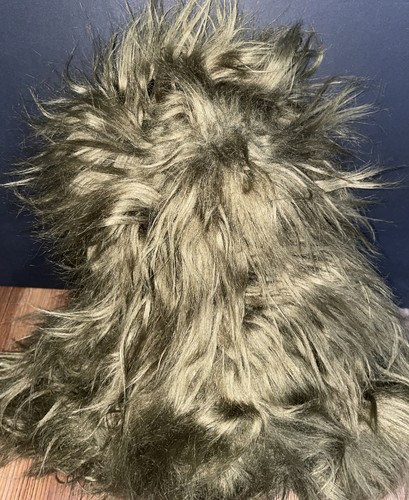 Baby Grinch Puppe Plüschtier Stofftier Spielzeug 14 Zoll lange wilde Haare auf Gesicht gedruckt - Bild 7 von 10