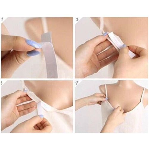 3M 5M Fashion Body Tape Double Sided Tit Toupee Boob Wig Dress Invisible Tape - Picture 5 of 12