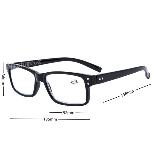 Mens Women's Magnifying Eyeglasses Sunglasses Tinted Fashion Reading Glasses - Picture 3 of 6