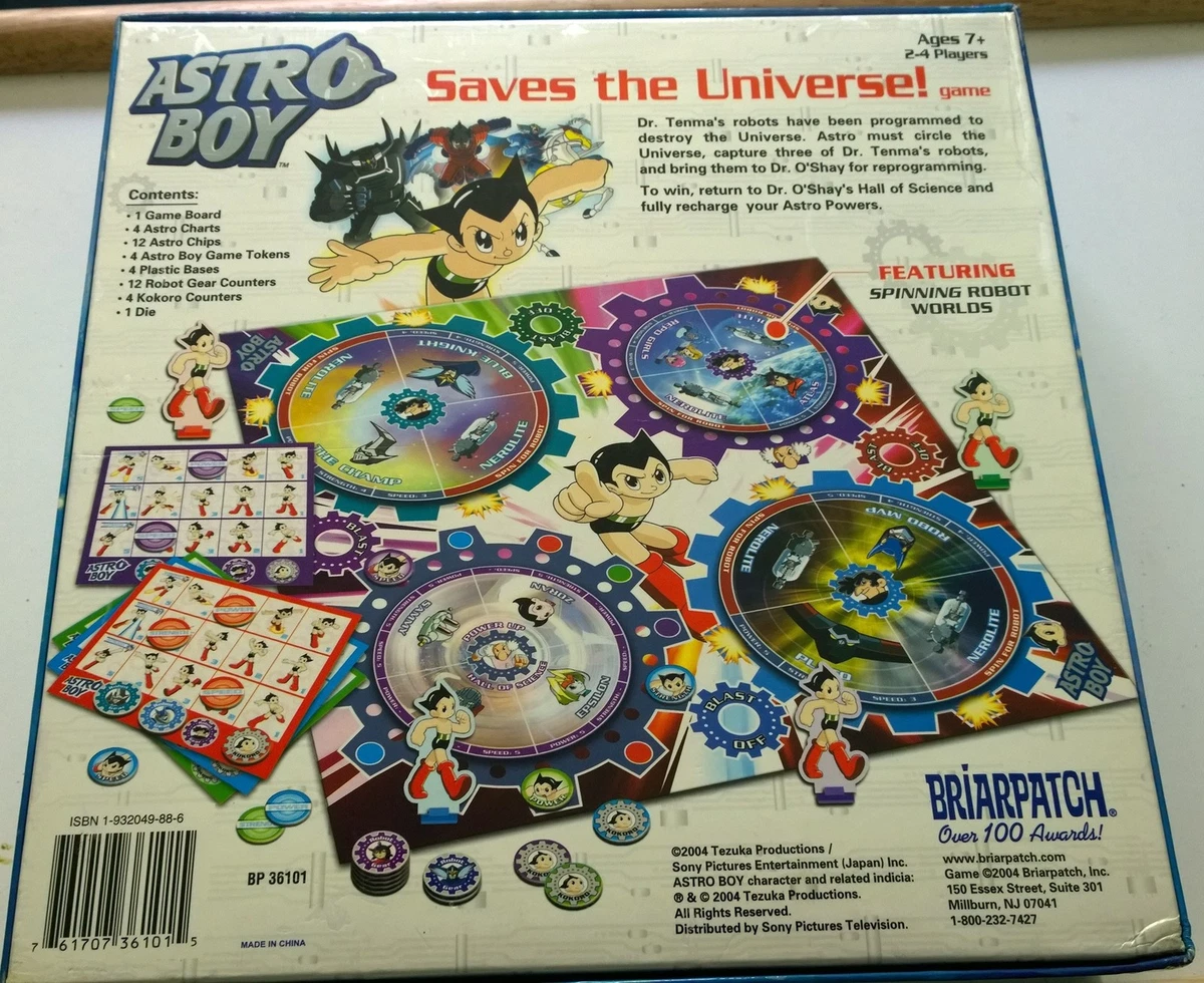 Astro Boy Saves The Universe Board Game Age 7+ 2-4 Players New