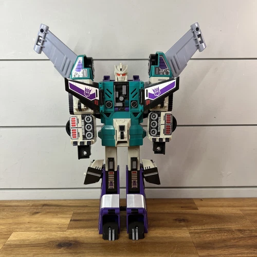 Custom Hasbro G1 Transformers Decepticon Sixshot Figure NO WEAPONS Ships Fast!