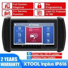 USED XTOOL IP616 Auto Full System Diagnostic Tool Key Programming Free Update