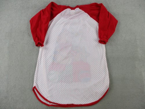 VINTAGE Nutcracker Nightgown Kids 8-10 Red Christmas Holiday Bear Lounge Sleep - Picture 4 of 9