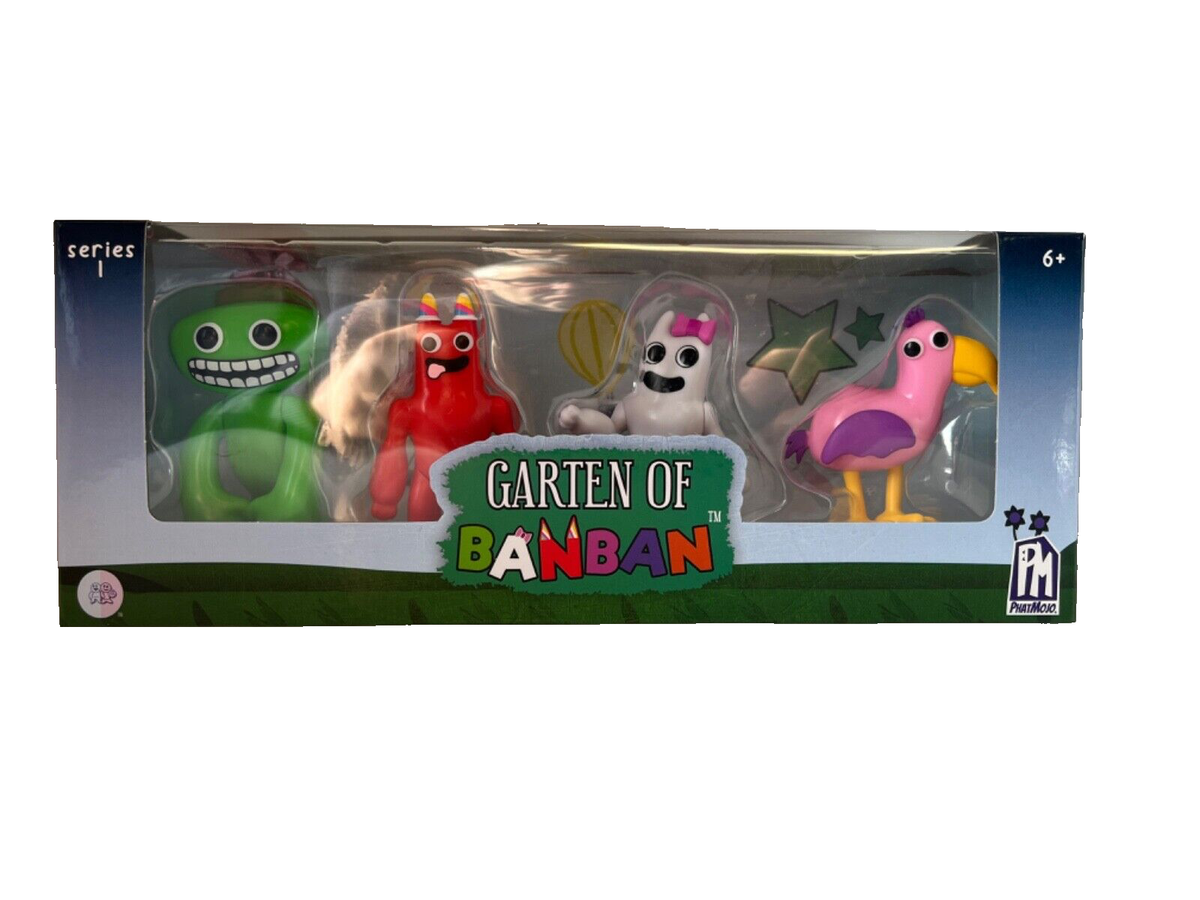 Garten of Banban Roblox Figure 4 Pack Jumbo Josh Banban Bambaleena