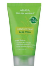 AHAVA Dead Sea Naturals Hand Cream Aloe Vera 21X More Minerals 3.4 Oz NEW