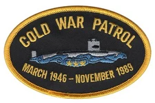 Submarine Cold War Patrol Patch