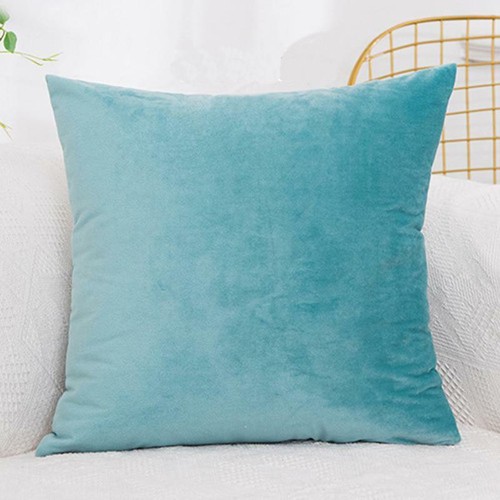 40.6cm 45.7cm 50.8cm 55.9cm 61cm Samt Schlicht Kissenbezüge Heim Sofa Dekor > - Bild 15 von 49