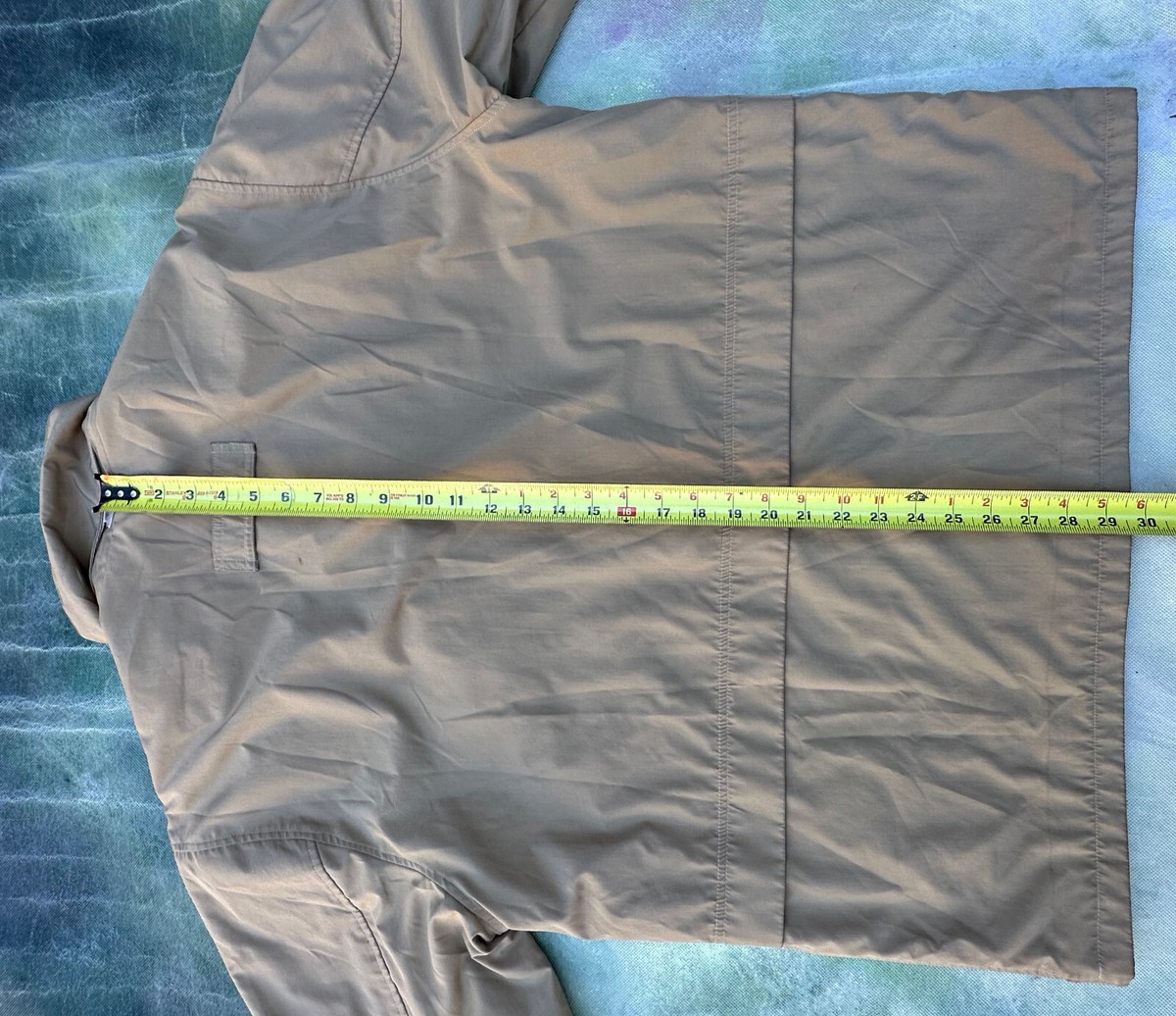 Prada Art. SGV126 Mat. 09W Men's Tan Full Zip Jacket__SEE PIC FOR
