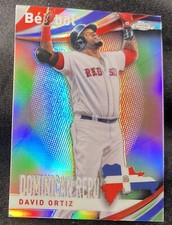 2021 Topps Chrome Refractor Beisbol #B-2 David Ortiz Boston Red Sox 