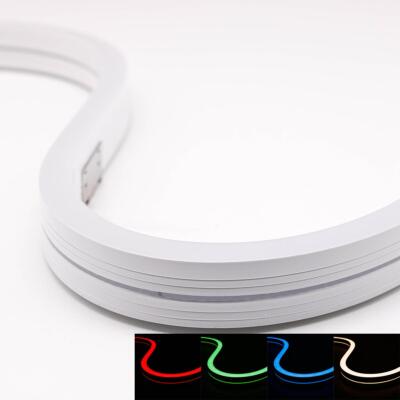 Neon LED Streifen RGBW 24V 5M 17W/m 72LED/m 10mm IP65 LED Strip Flexstreifen