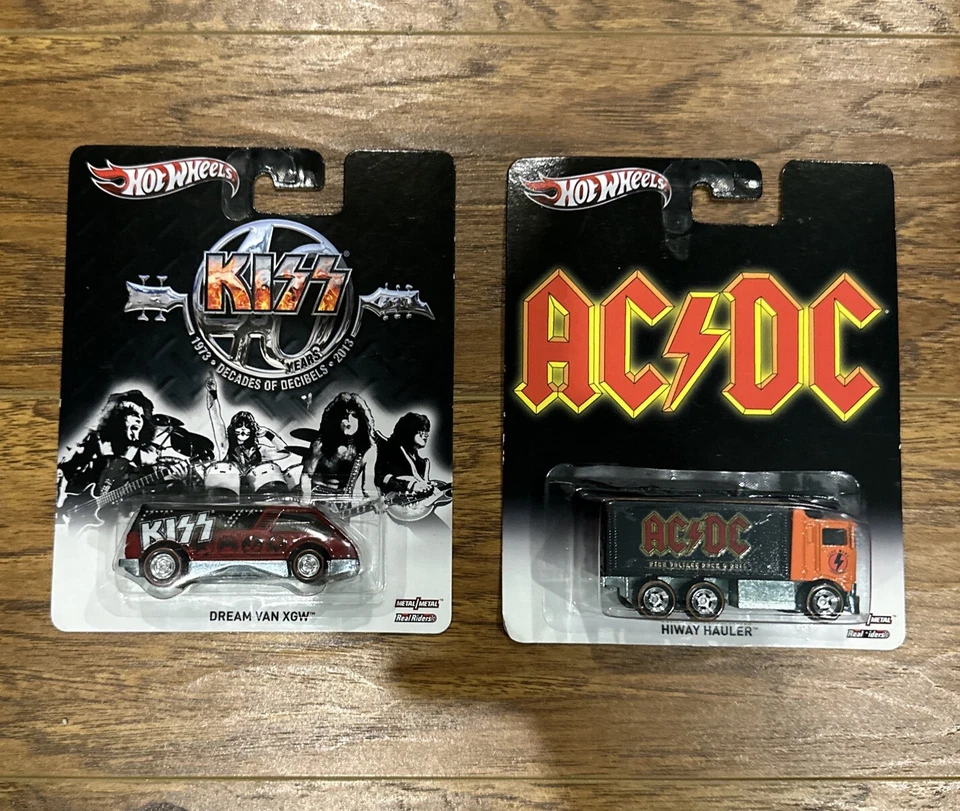 Hot Wheels - GRATEFUL DEAD,AC/DC, Beatles, Who, Kiss - Image 3 of 4