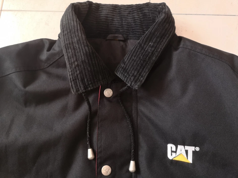 CAT GIUBBOTTO CATERPILLAR GIACCA WORKWEAR JACKET UOMO BLACK - Imagen 4 de 4