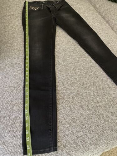 Levi’s Womens Demi Curve Skinny Leg Jeans with Riveted Pockets, Black Size 25 - Picture 6 of 7