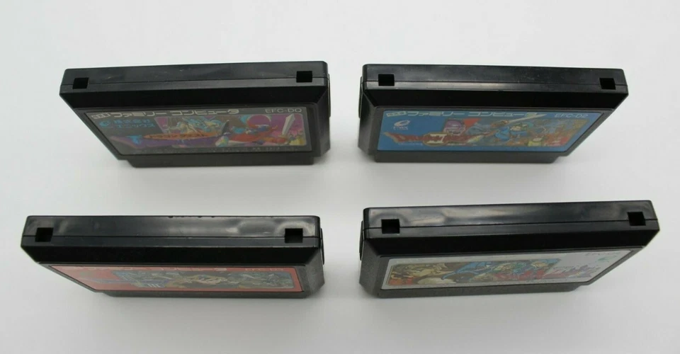 Lot of 4 Famicom Dragon Quest Warrior I II III IV 1 2 3 4 Japan Import Nintendo - Image 3 of 3