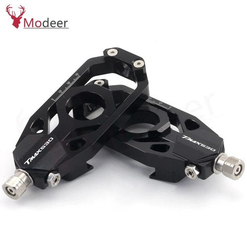 Tmax530 Axle Blocks Chain Adjuster For Yamaha Tmax 530 T-MAX530 SX/DX 2012-2022 - Picture 10 of 21
