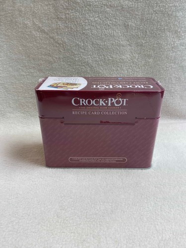 CrockPot Rezeptkarten Sammlung in versiegelter Dose - Bild 2 von 6