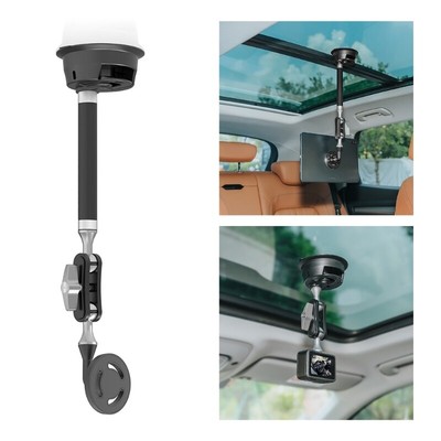 Secure and Stable Car Phone Holder Adjustable Arm and Strong Suction Cup
