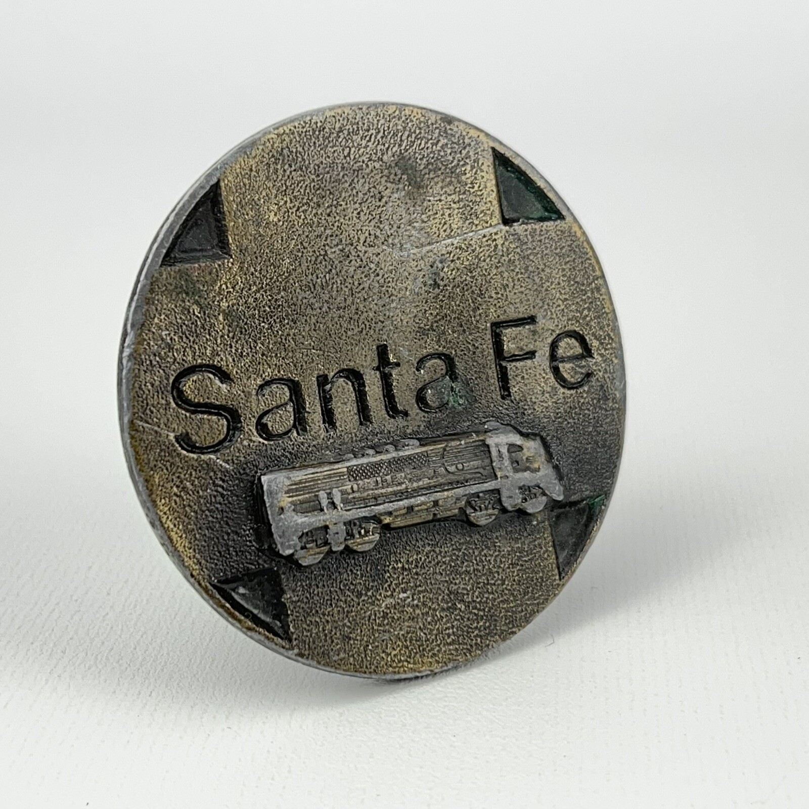 Vintage Tiffany Studio Santa Fe Belt Buckle Gem