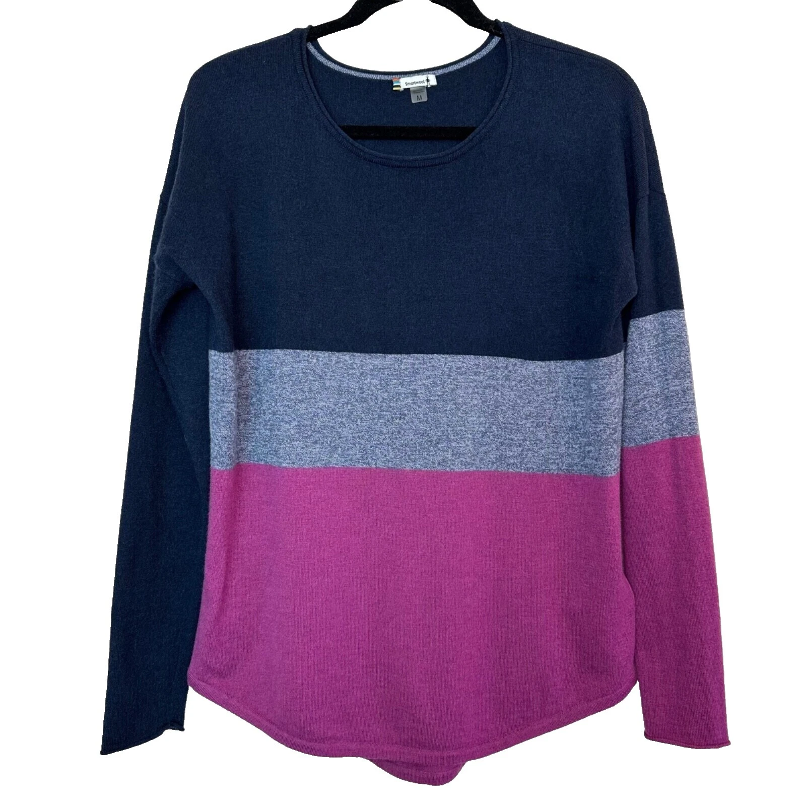 SmartWool Crew Neck Striped Sweaters for Women