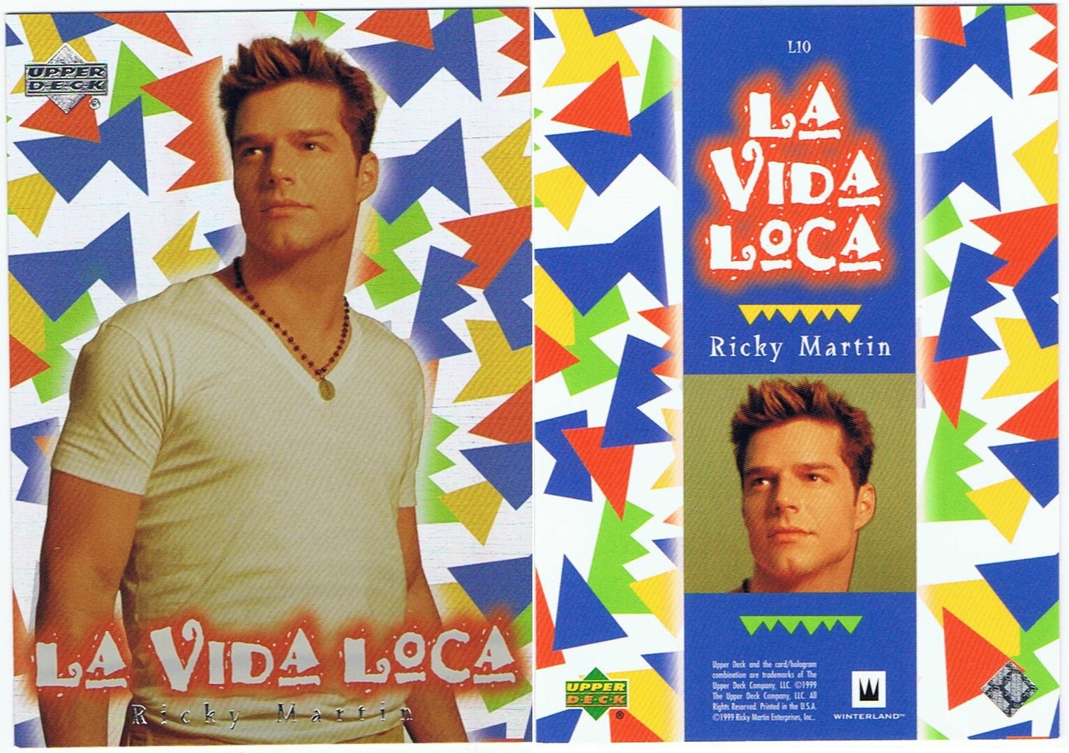 Ricky Martin La Vida Loca by Upper Deck/Winterland in 1999. Inserts + Discounts. - Picture 20 of 24