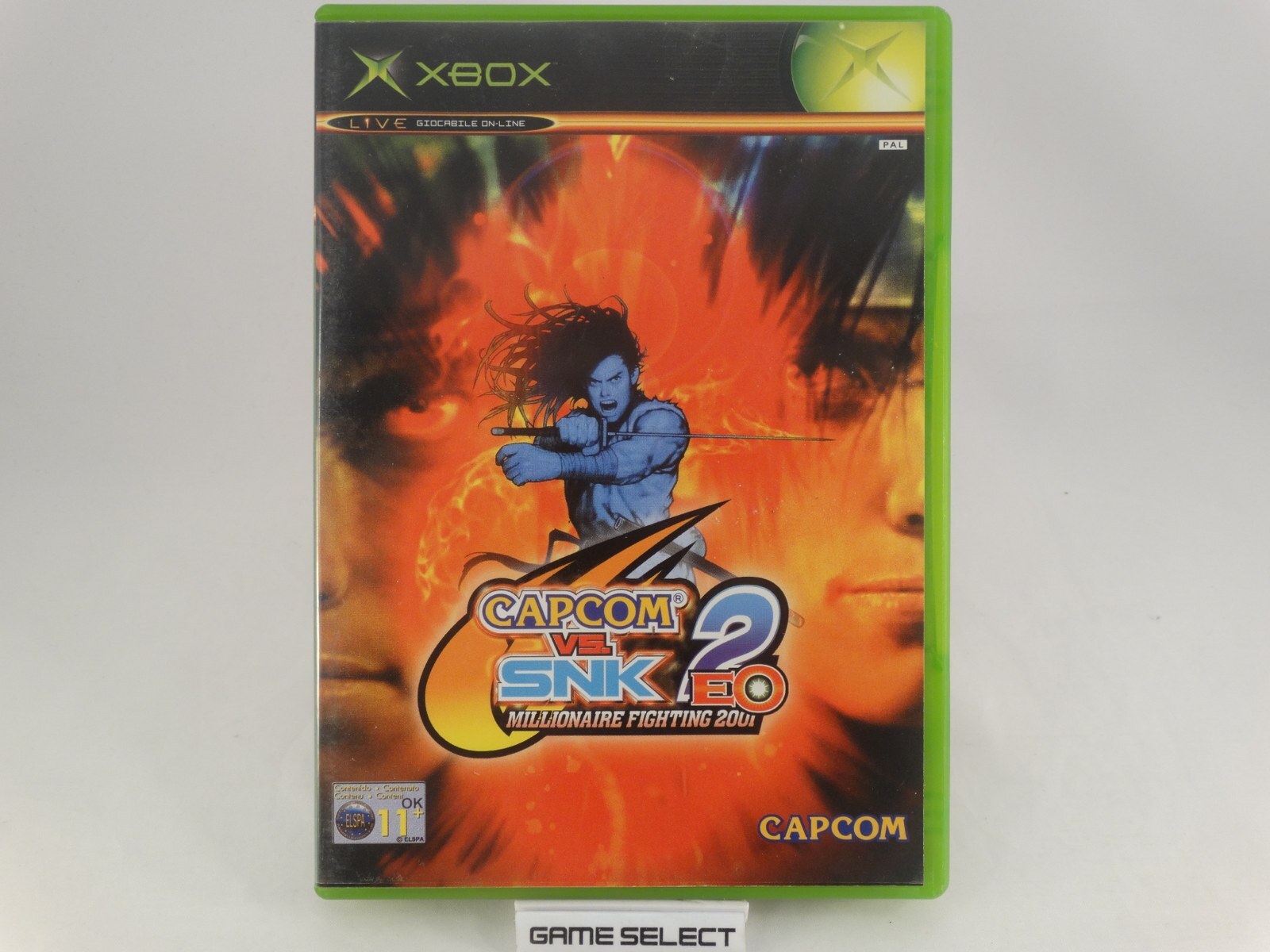 Capcom Vs snk 2 Eo Millionaire Fighting 2001 xbox Classic pal - Complet