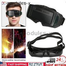 Auto Darkening Welding Glasses,Solar Welding Goggles Mask Helmet,Welder Goggle
