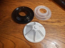 Yonanas Frozen Dessert Maker 901- Replacement Parts: Cone Blade/ Gasket/ Cap