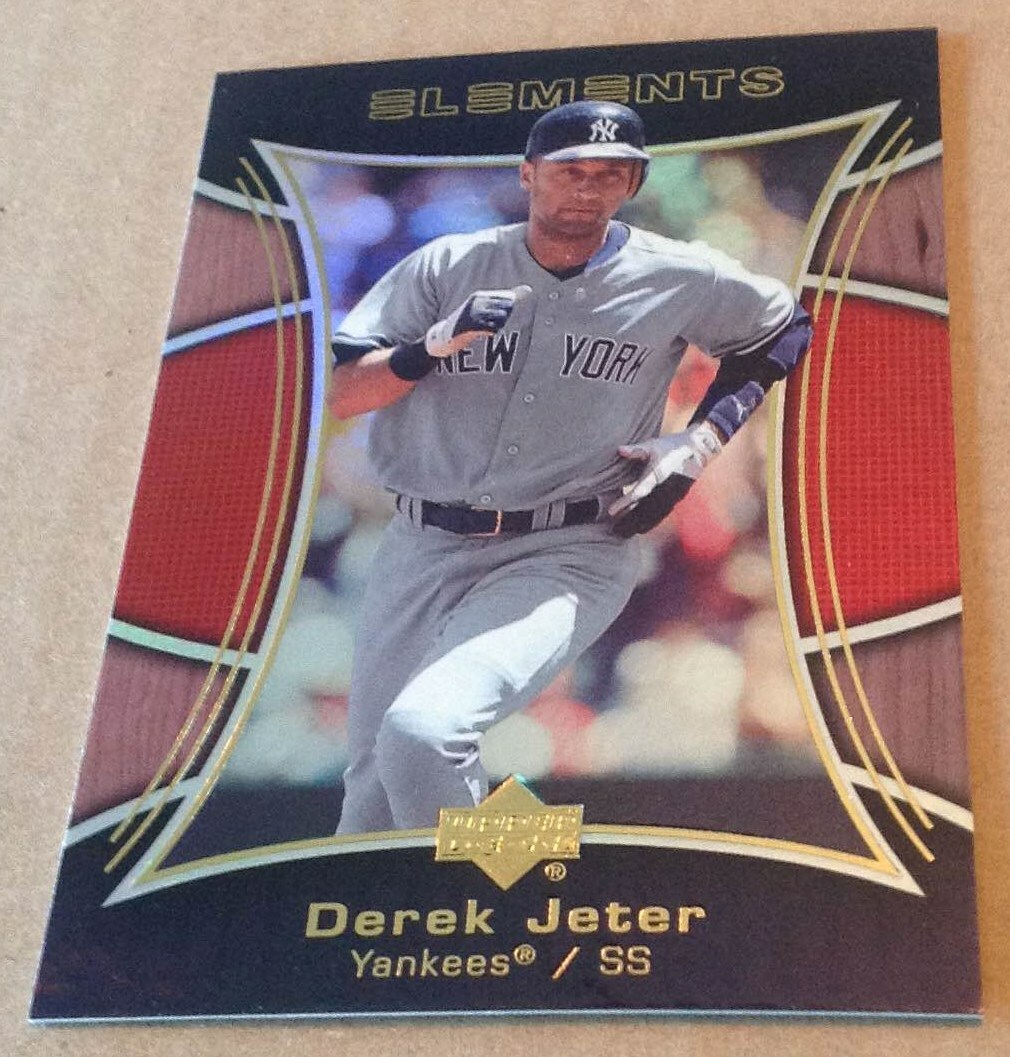 DEREK JETER 07 UPPER DECK ELEMENTS Card #28 NM-MT Condition