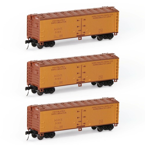 1pc/3pcs Échelle N 1:150 Modèle de Wagon Frigorifique Latérals en Bois - Photo 40/59