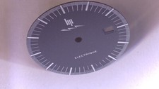 Lip Watch Diameter 28 Mm Gray Metal