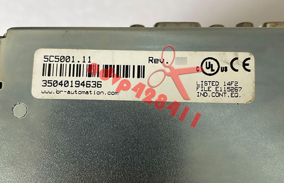 ONE USED B&R INDUSTRIAL COMPUTER 5C5001.11