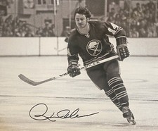 RENE ROBERT Signed 8x10 Photo! Buffalo Sabres Legend! Deceased! w/COA