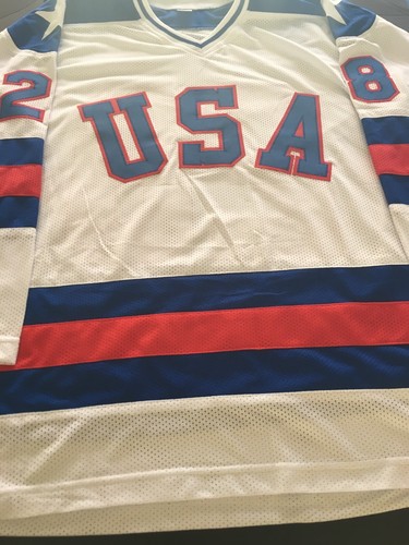 JOHN HARRINGTON AUTOGRAPHED 1980 OLYMPIC JERSEY J.S.A. AUTHENTICATED - Picture 6 of 10