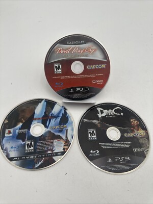 Sony PlayStation 3 PS3 Disc Only TESTED Devil May Cry 1, 4, HD