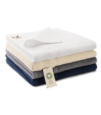 ORGANIC Handtuch 50 x 100 cm Malfini - BIO-Baumwolle GOTS - Frottee - NEU