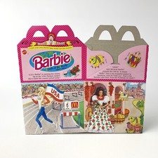 1995 McDonalds Happy Meal Box - Barbie - RARE