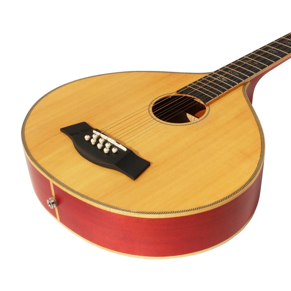 Bouzouki,8 Strings Bouzouki Guitar with EQ (8 Strings) - Image 3 of 4