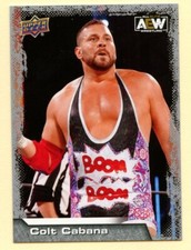 2022 Upper Deck AEW Colt Cabana #2 wrestling base card