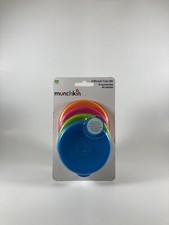 Munchkin Miracle Cup Lids 4 Count Multi Color Fits All Brand New 360 Toddler