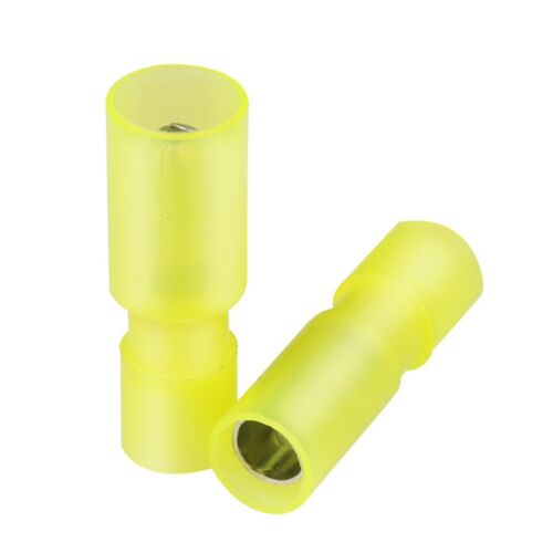 50x Nylon Rundstecker Rundsteckhülsen Kabelschuhe Kabelverbinder 0,5 mm² - 6 mm² - Bild 15 von 16