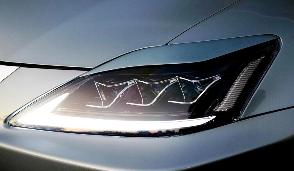 para Lexus IS 250 IS350 pestañas cejas párpados línea de ojos cubierta de faros Foto 3 de 4