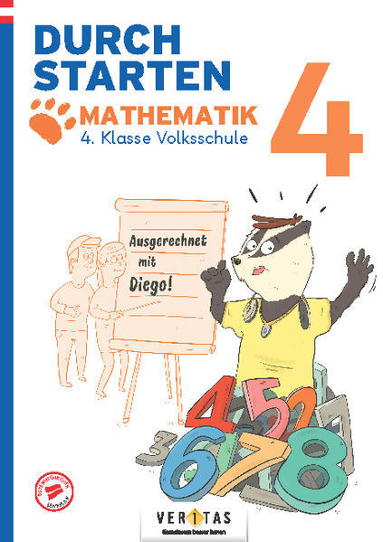 Thumbnail - Durchstarten Volksschule 4. Klasse. Ausgerechnet Mit Diego Mathematik