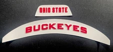 3D Bumpers - Ohio State Flex Bumper Set for a Full Size Football Helmet